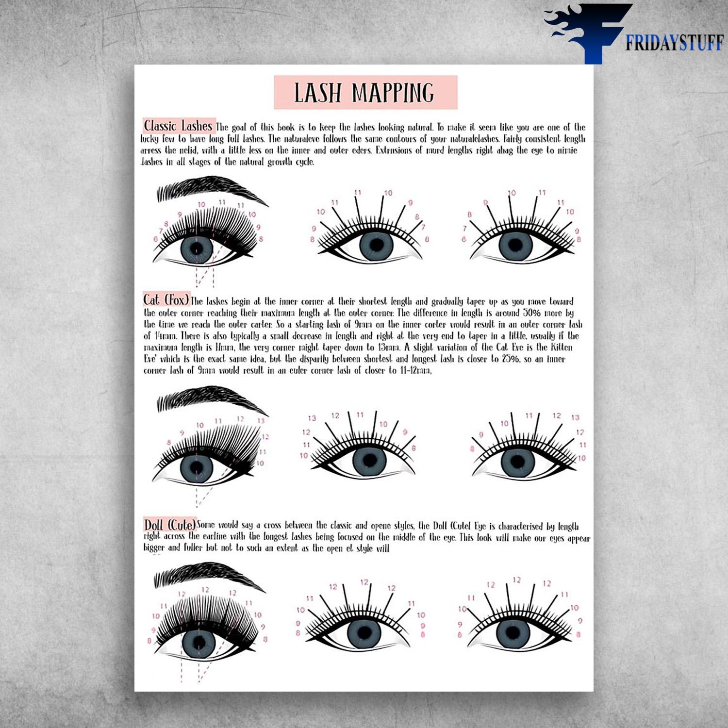 Lash Map E-book Doll Eye 