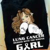 Lung cancer messed with the wrong girl - Strong beautiful girl, Lung cancer awareness