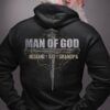 Man of God - Husband dad grandpa, father's day gift, Believe in Jesus