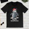 Merry Kissmyass - Penguin wearing Christmas hat, Christmas day gift