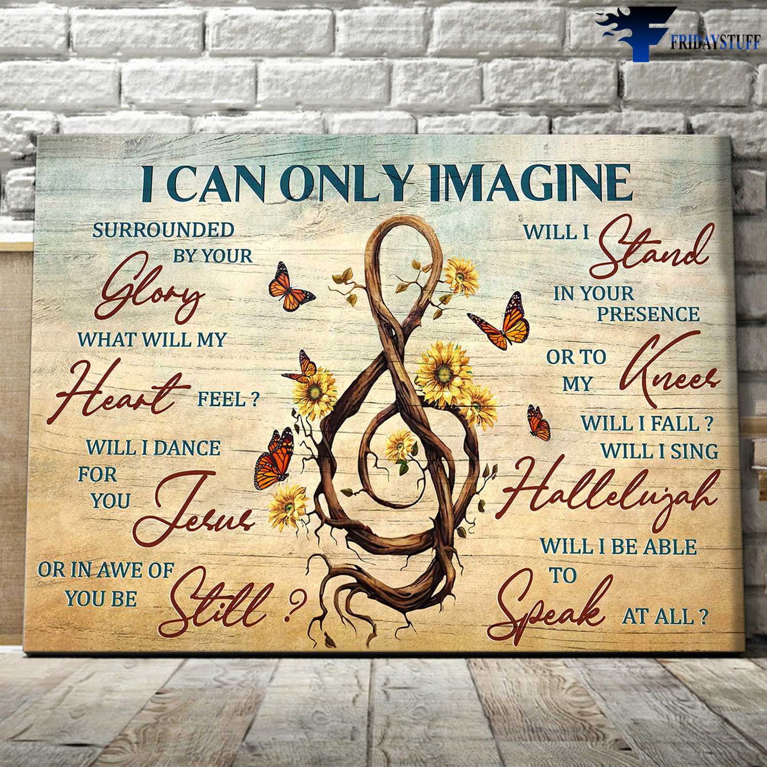 Music Life, Butterfly Flower - I Can Only Imagine, Surrounded By Your Glory, What Will My Heart Feel, Will I Dance For You Jesus