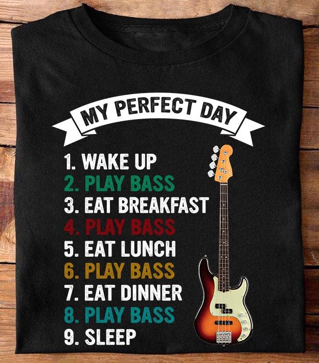 My perfect day - Day with guitars, gift for guitarists