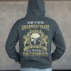 Never underestimate an old man who was born in December - December old man, power of old man