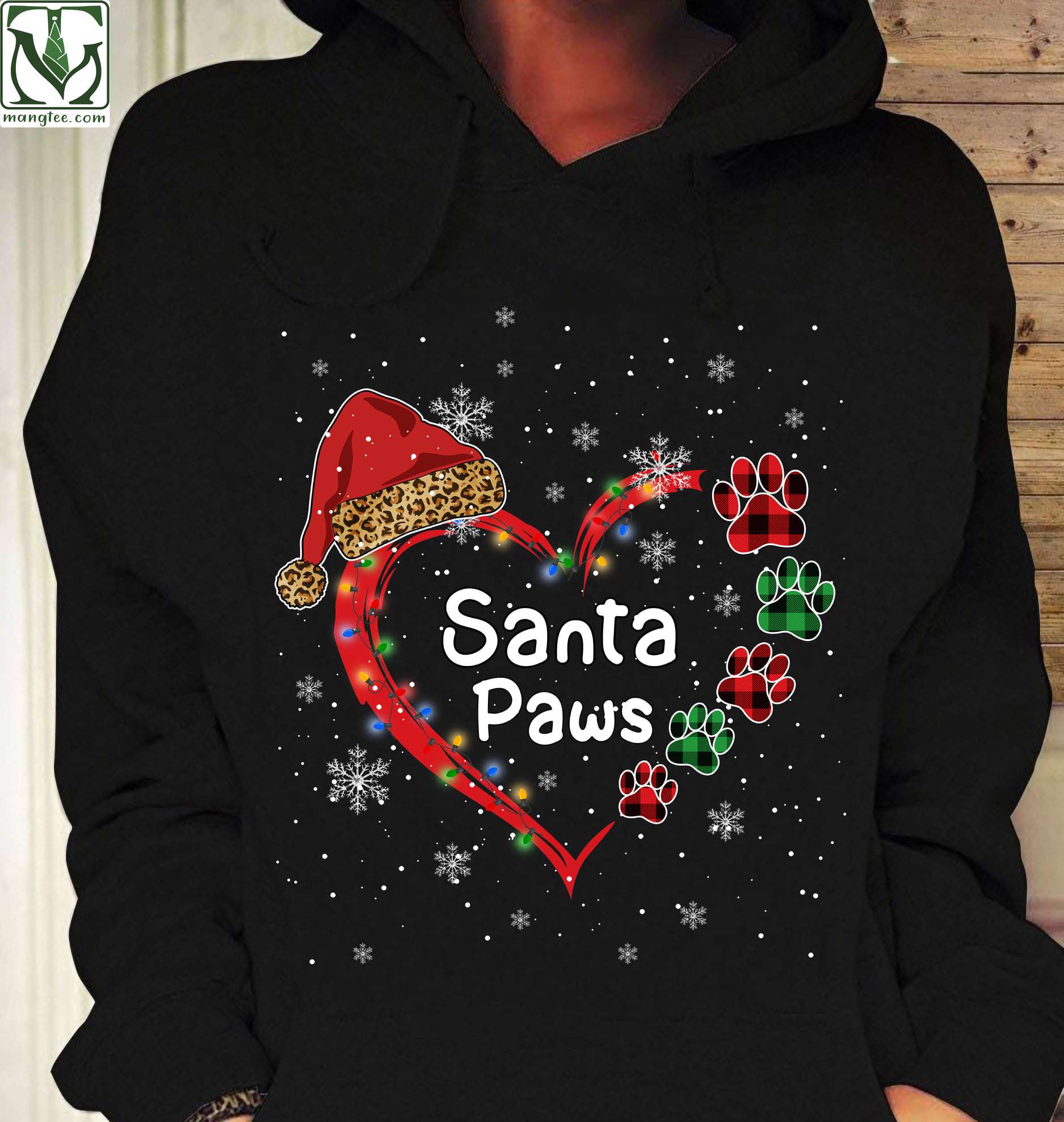 Santa Paws - Christmas Ugly Sweater, Christmas day gift, Merry Christmas