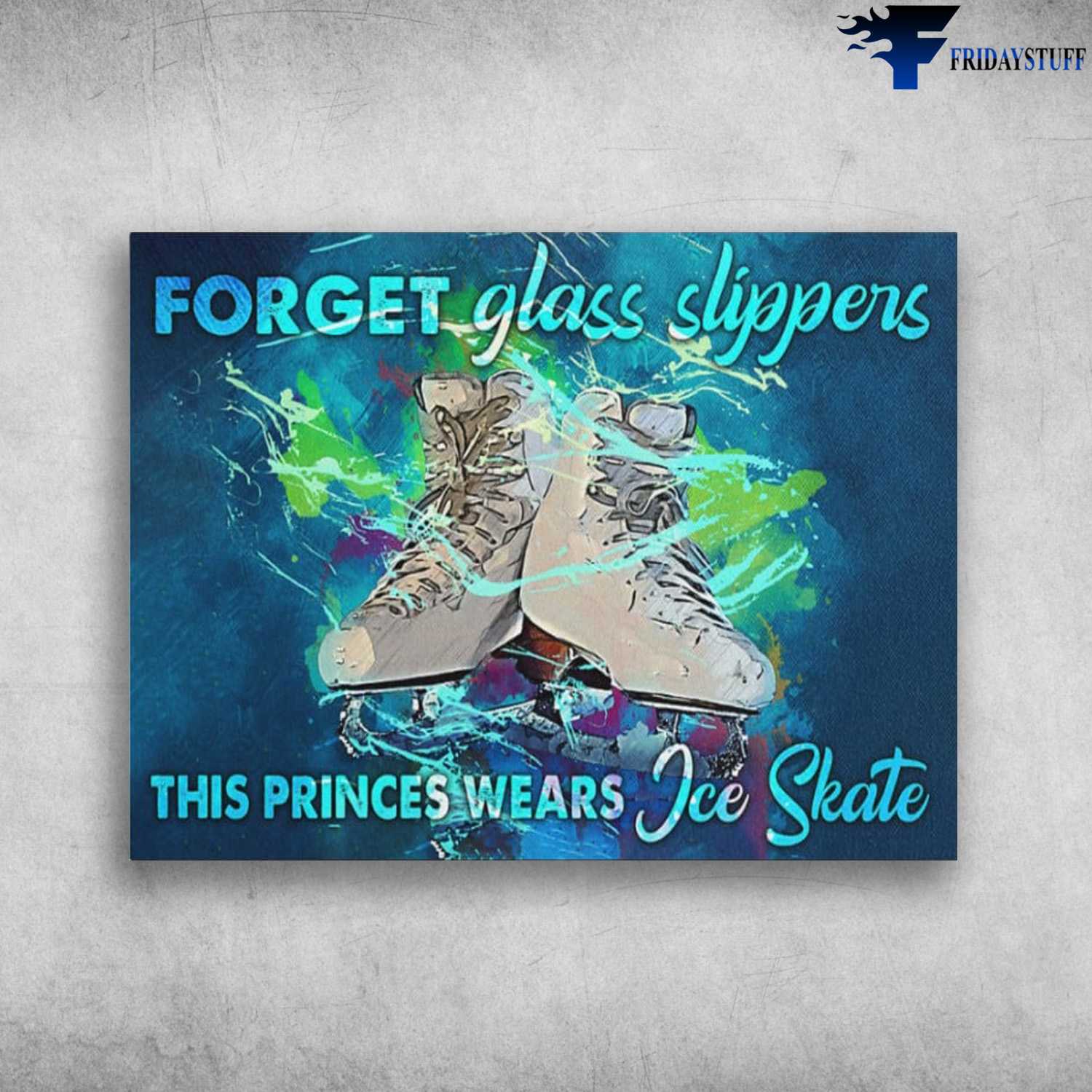 Skating Lover, Skating Shoe, Forget Glass Skippers, This Princess Wears Ice Shate