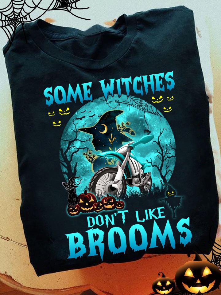 Some witches don't like brooms - Halloween witch biker, Witches like dirt bike