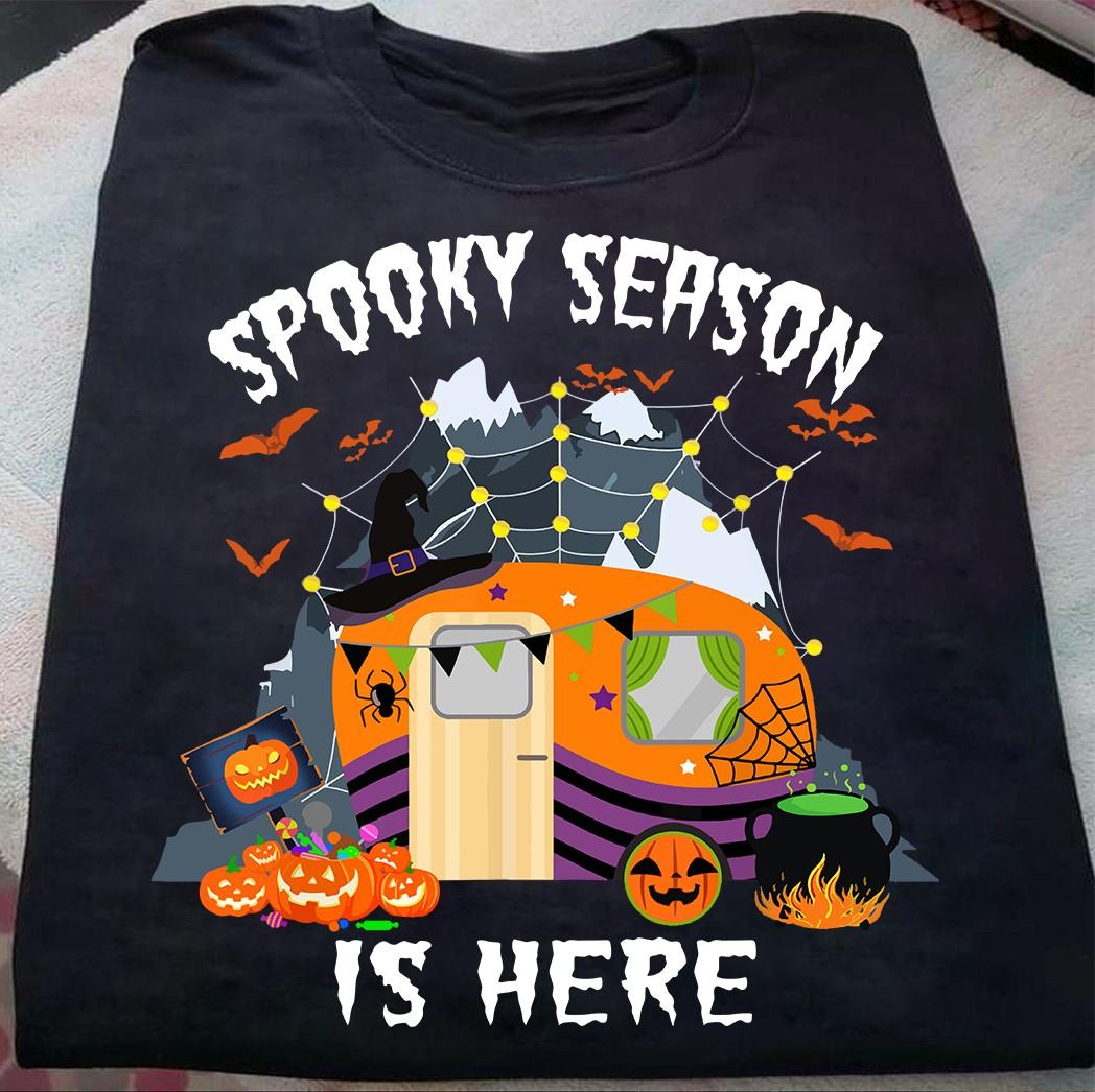 Spooky season is here - Halloween spooky season, Halloween gift for campers