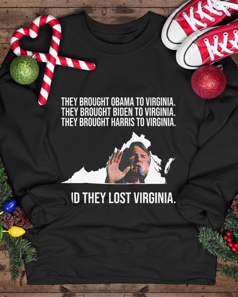 They brought Obama to Virginia, Biden to Virgina, Harris to Virginia - They lost Virginia, America president