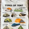 Types of tent - Dome tents, cabin tents, tunnel tents, rooftop tents, gift for camping person