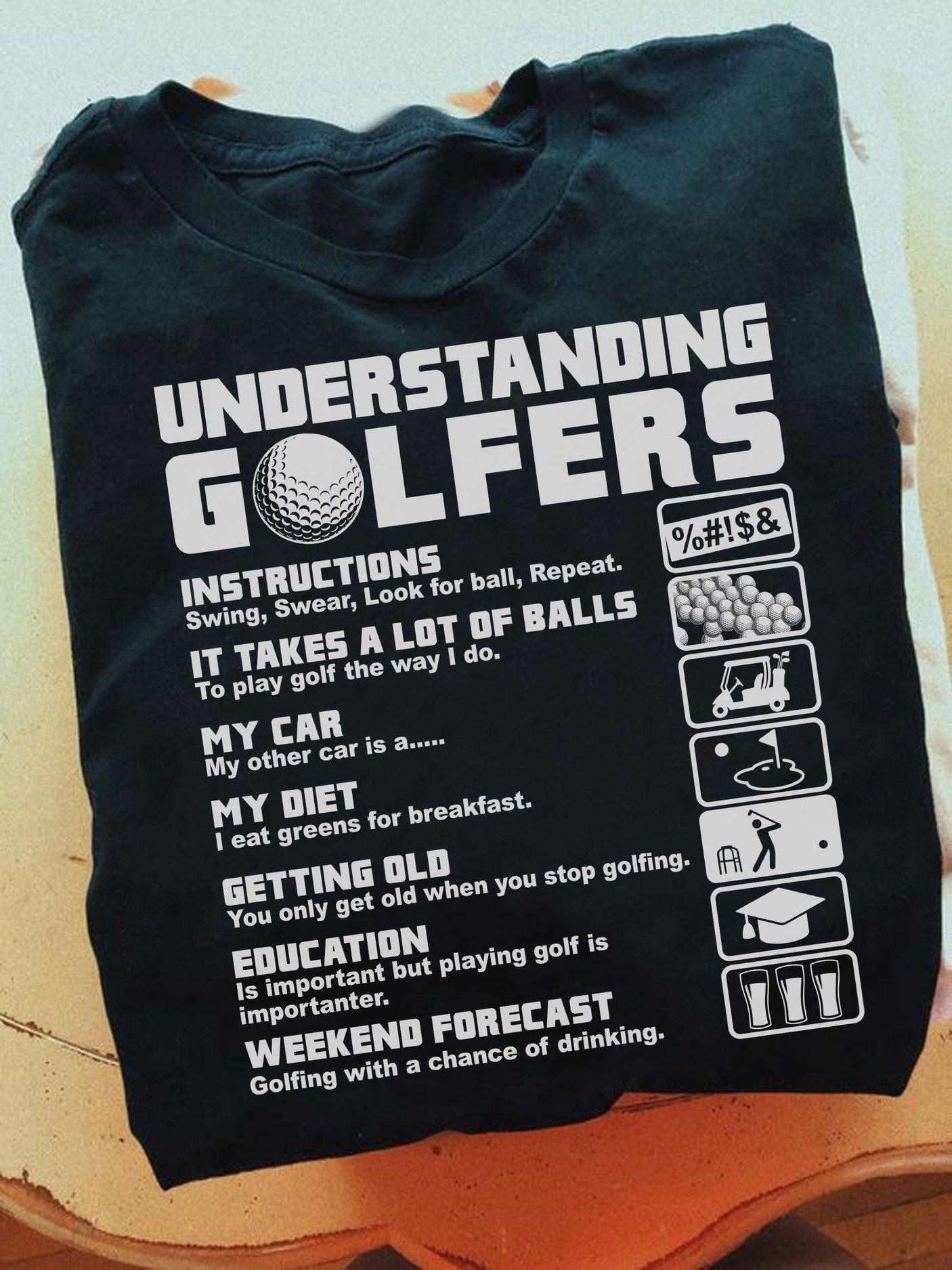 Understanding golfers - Gift for golfers, love playing golf