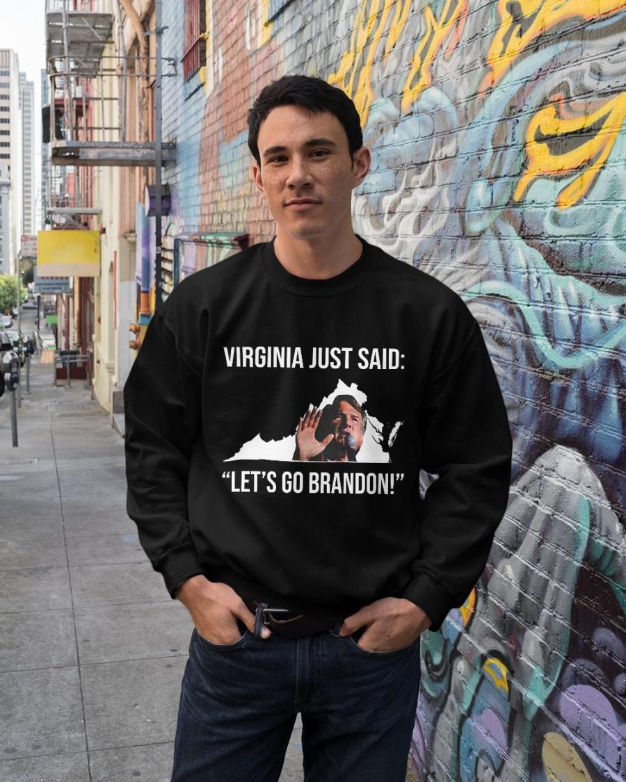 Virginia just said Let's go Brandon - Fvck Joe Biden, America president