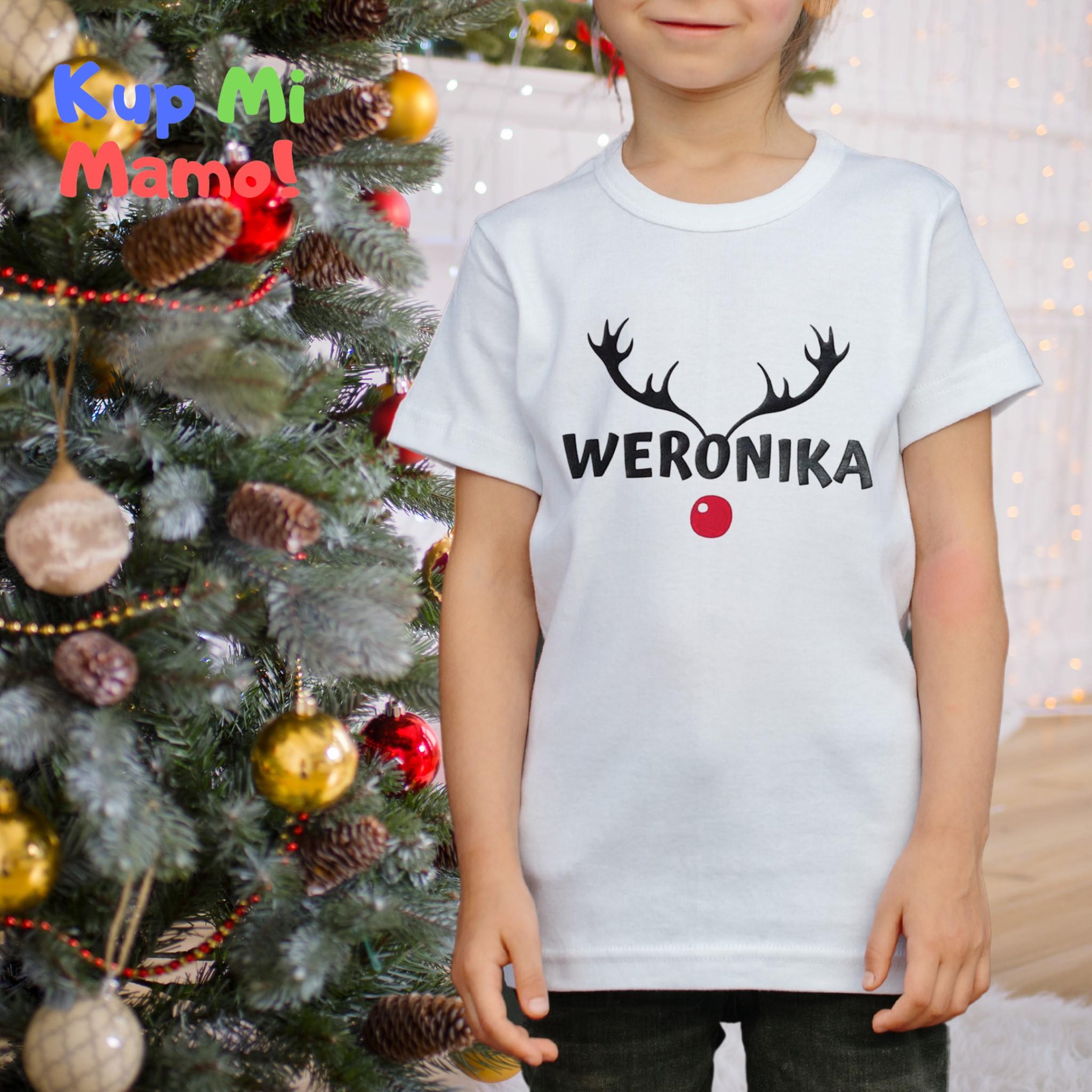 Weronika reindeer horn - Reindeer Santa Claus, Christmas day ugly sweater
