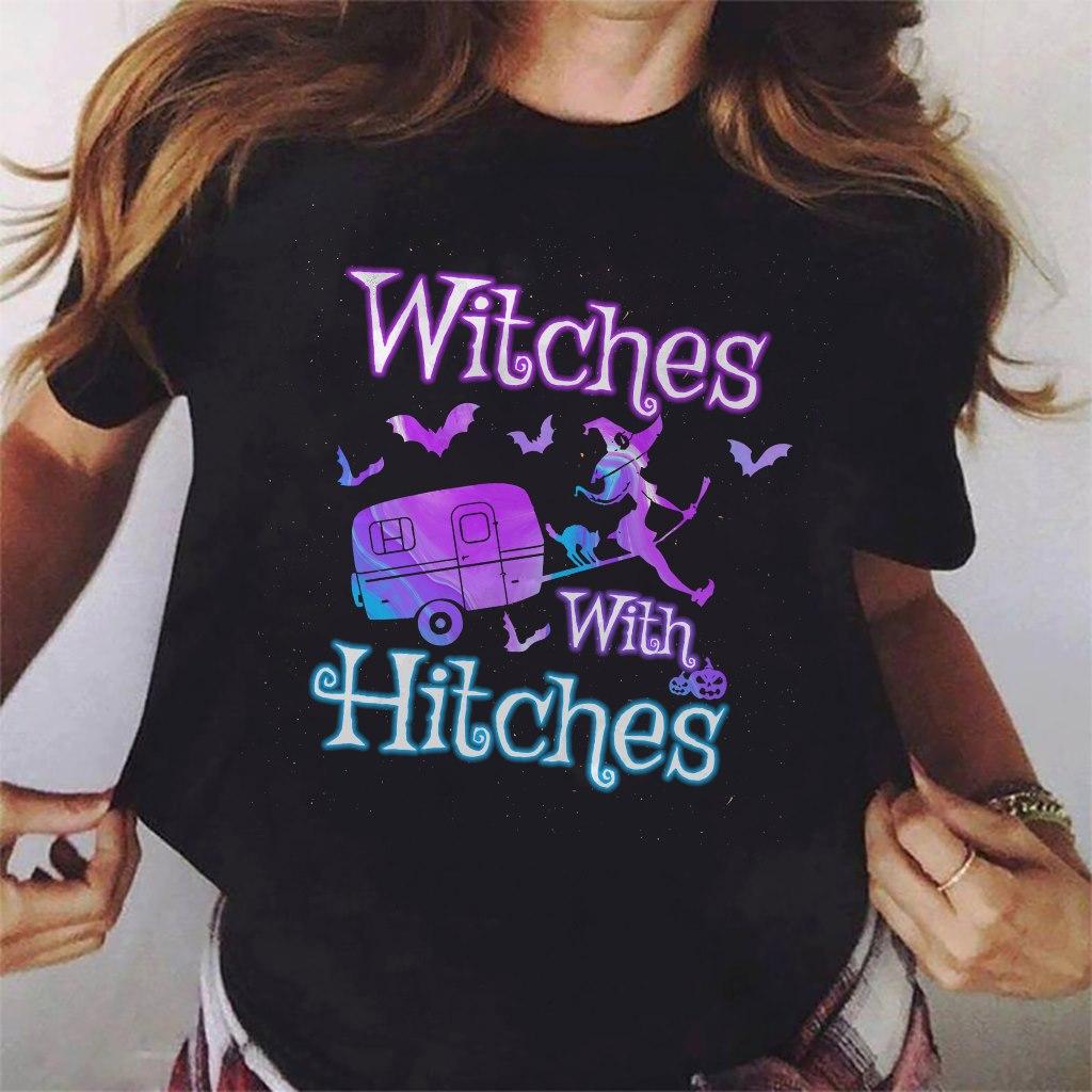 Witches with hitches - Witch riding camping car, Halloween witch life
