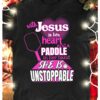 With Jesus in her heart and paddle in her hand she is unstoppable - Tennis paddle, girl tennis player, Jesus and Tennis