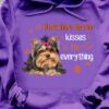 Yorkshire Terrier kisses fix everything - Yorkshire Terrier dog graphic, gift for dog people