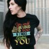 You would be loud too if I was riding you - Girl reading motorcycle, gift for woman biker