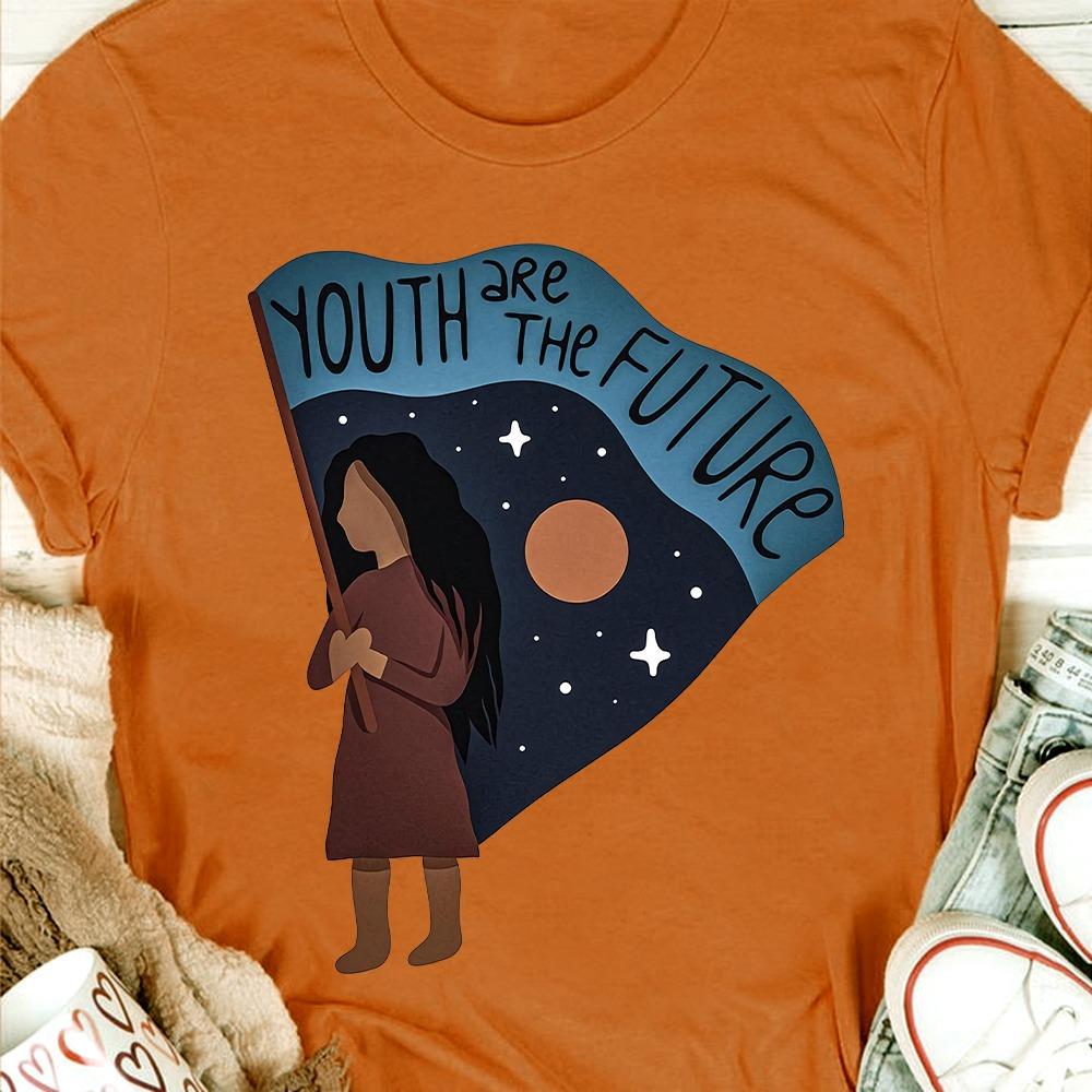 Youth are the future - Gift for children, children protection T-shirt