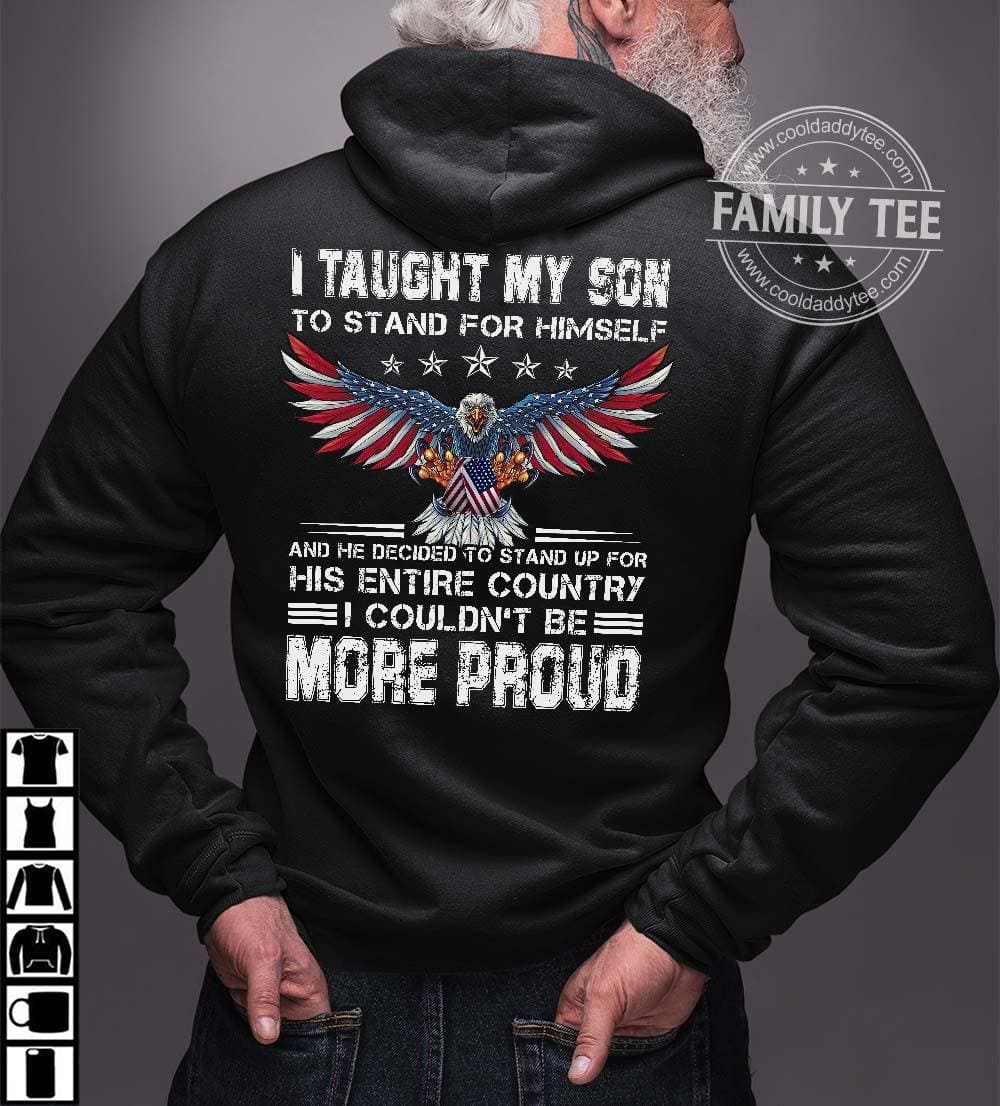 America Eagle - I taught my son to stand for himself and he decided to stand up for his entire country i couldn't be more proud