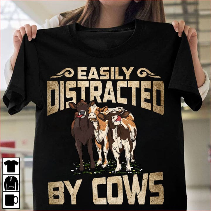 Funny Cows - Easily distracted by cows