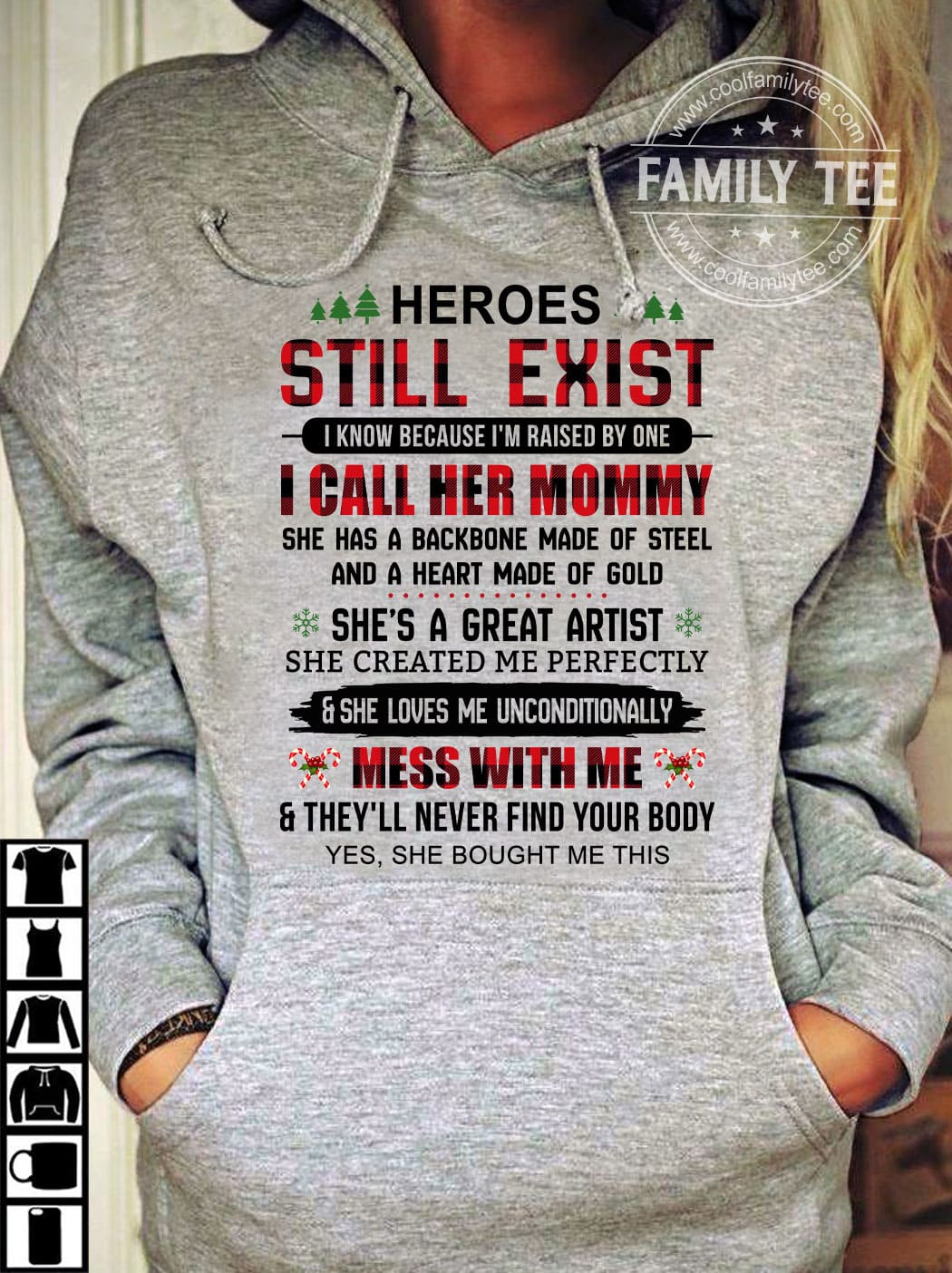 Heroes still exist i know because i'm raised by one i call her mommy