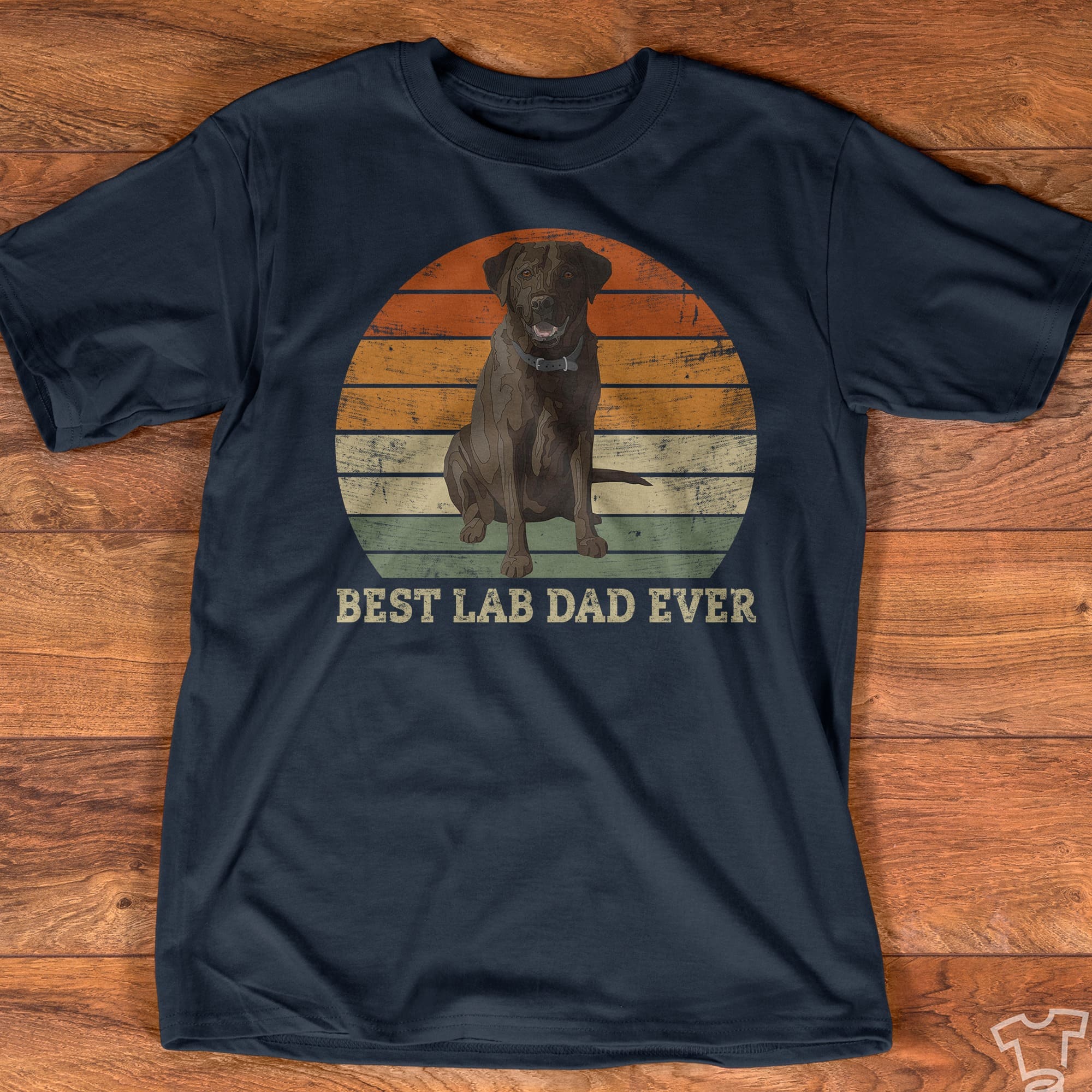 Vintage Labrador Retriever - Best lab dad ever