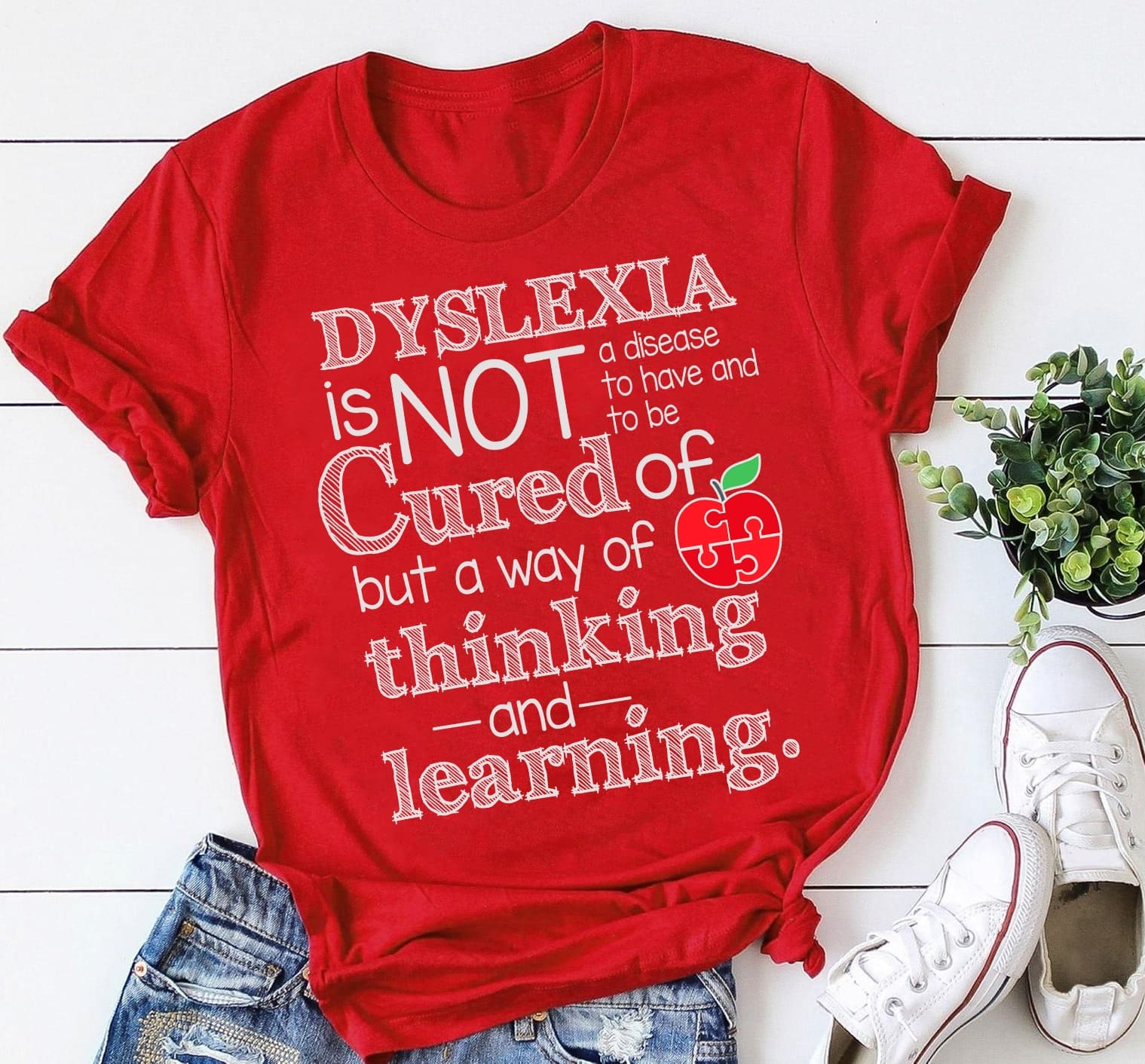 Dyslexia Apple - Dyslexia Is Not A Disease To Have And To Be Cured Of Thinking And Learning
