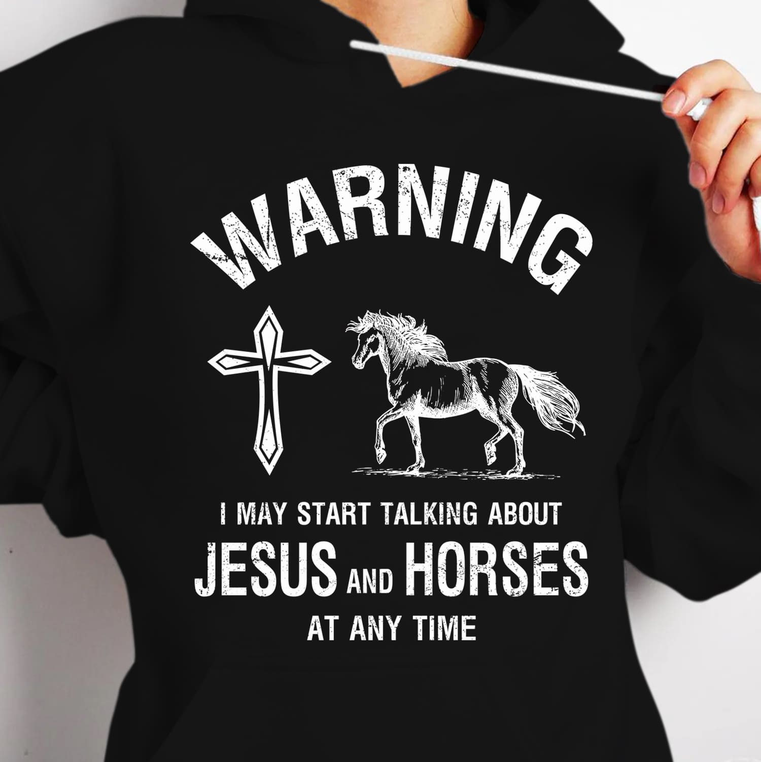 Jesus Horse - Warning i may start talking about jesus and horse at any time