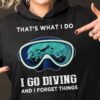 Diving Glasses - That's what i do i go diving and i forget things