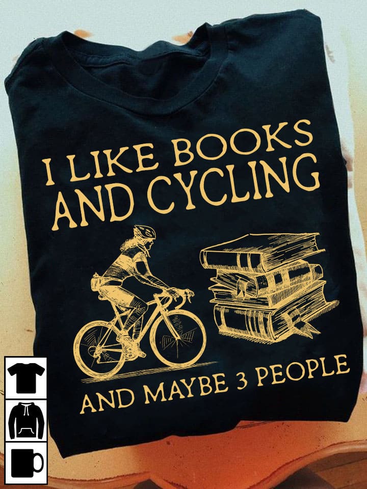 Books Cycling - I like books and cycling and maybe 3 people