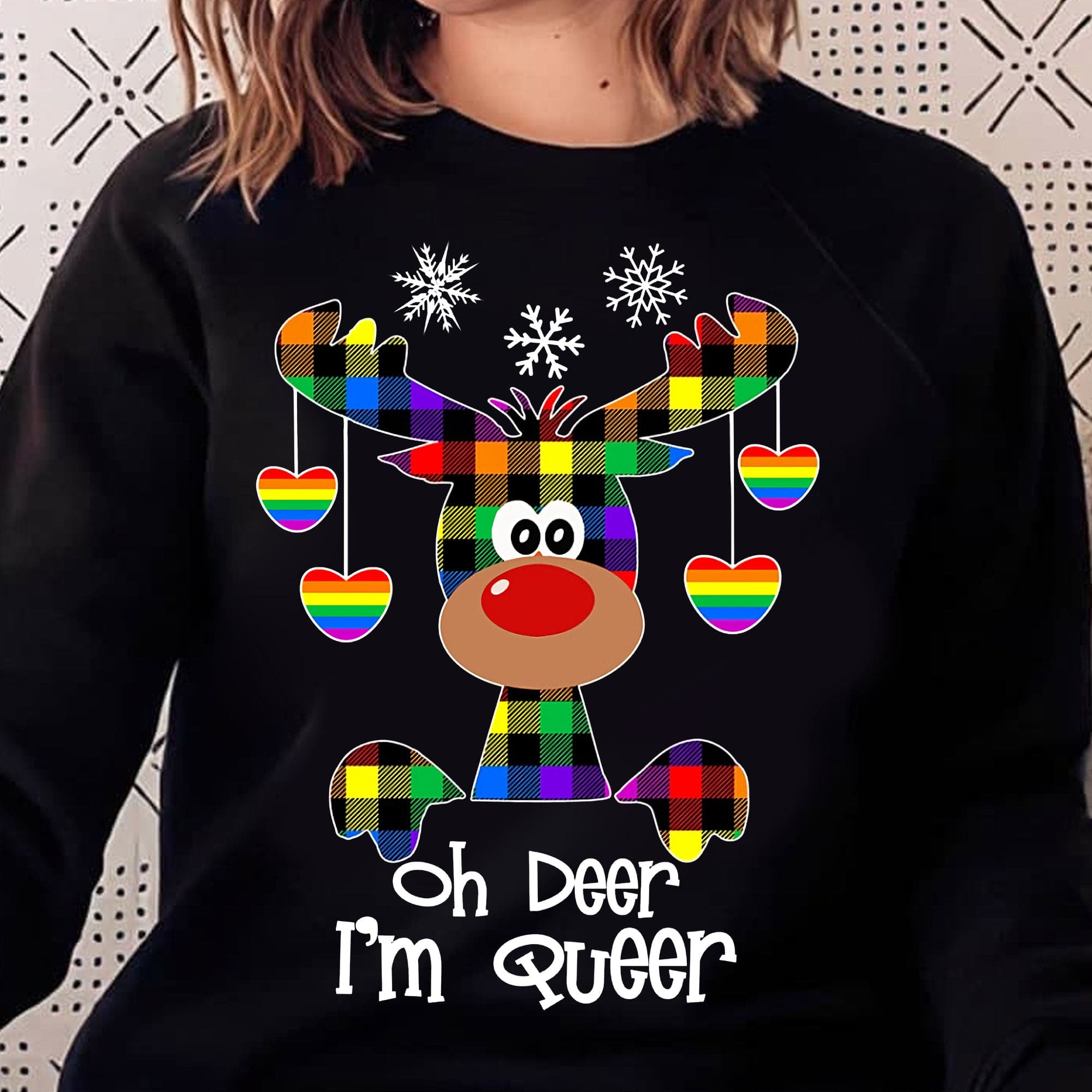 LGBT Reindeer LGBT Community - Oh deer i'm queer