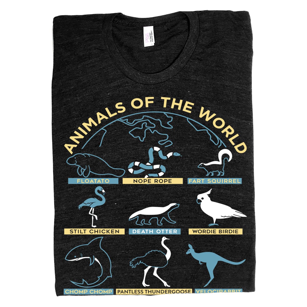 Animals Of The Worlds - Floatato Nope Rope Fart Squirrel Stilt Chicken Death Otter
