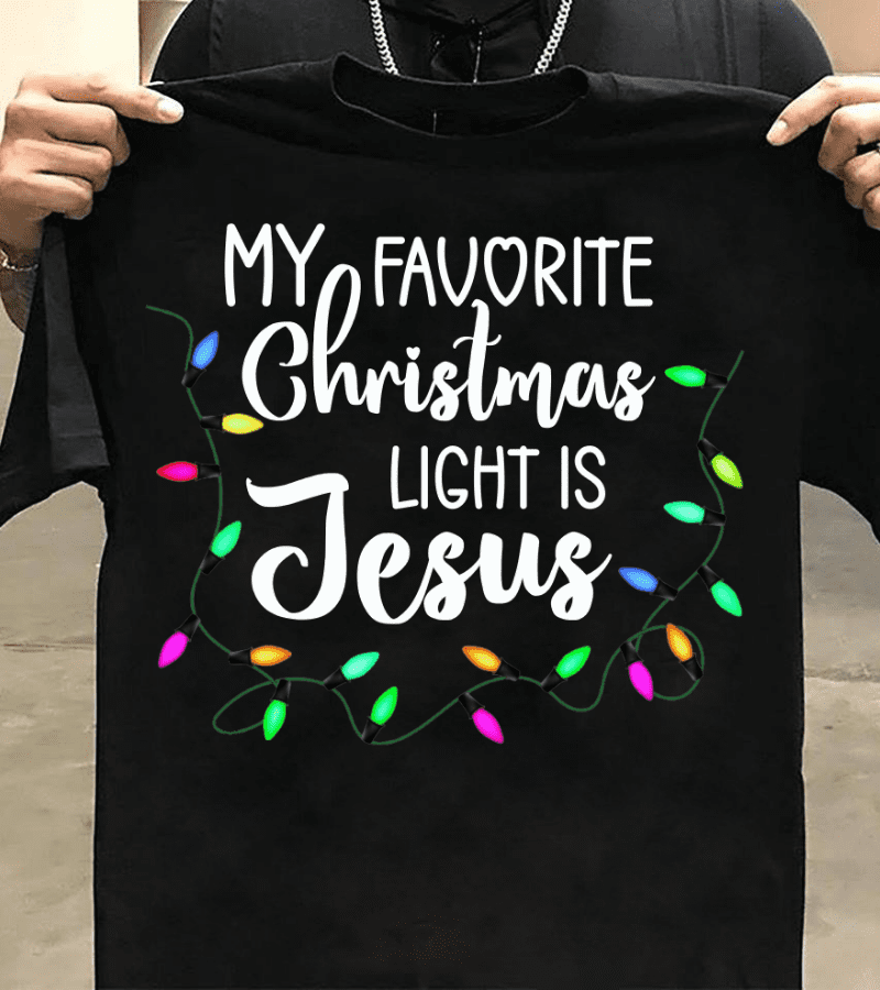 Jesus Christ Christmas Lights - My favourite christmas light is Jesus