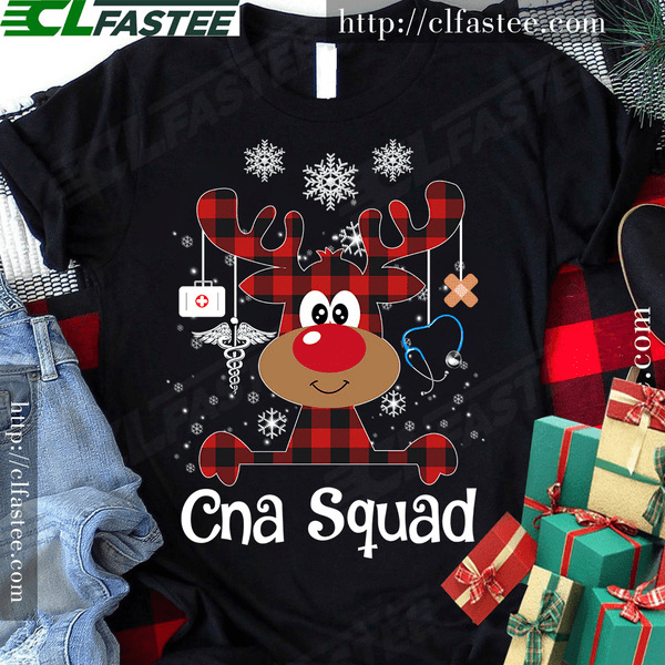 Reindeer CNA Ugly Christmas Sweater - CNA Squad