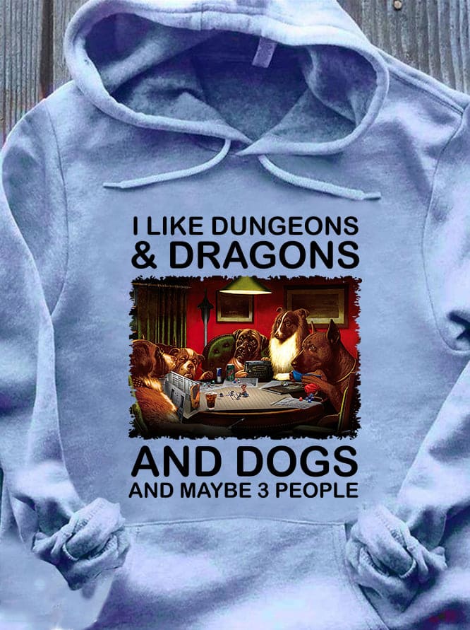 Dogs Dungeon And Dragon - I like dungeons and dragons and dogs and maybe 3 people
