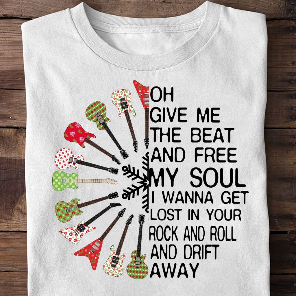 Guitar Collection Snowflakes - Oh give me the beat and free my soul i wanna get lost in your rock and roll and drift away