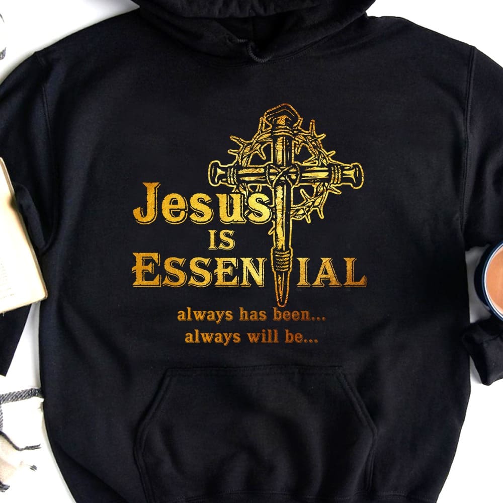 God's Cross Wreath Of Thorns - Jesus is essential always has been always will be
