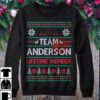 Team anderson lifetime member - Anderson Team Ugly Christmas Sweater