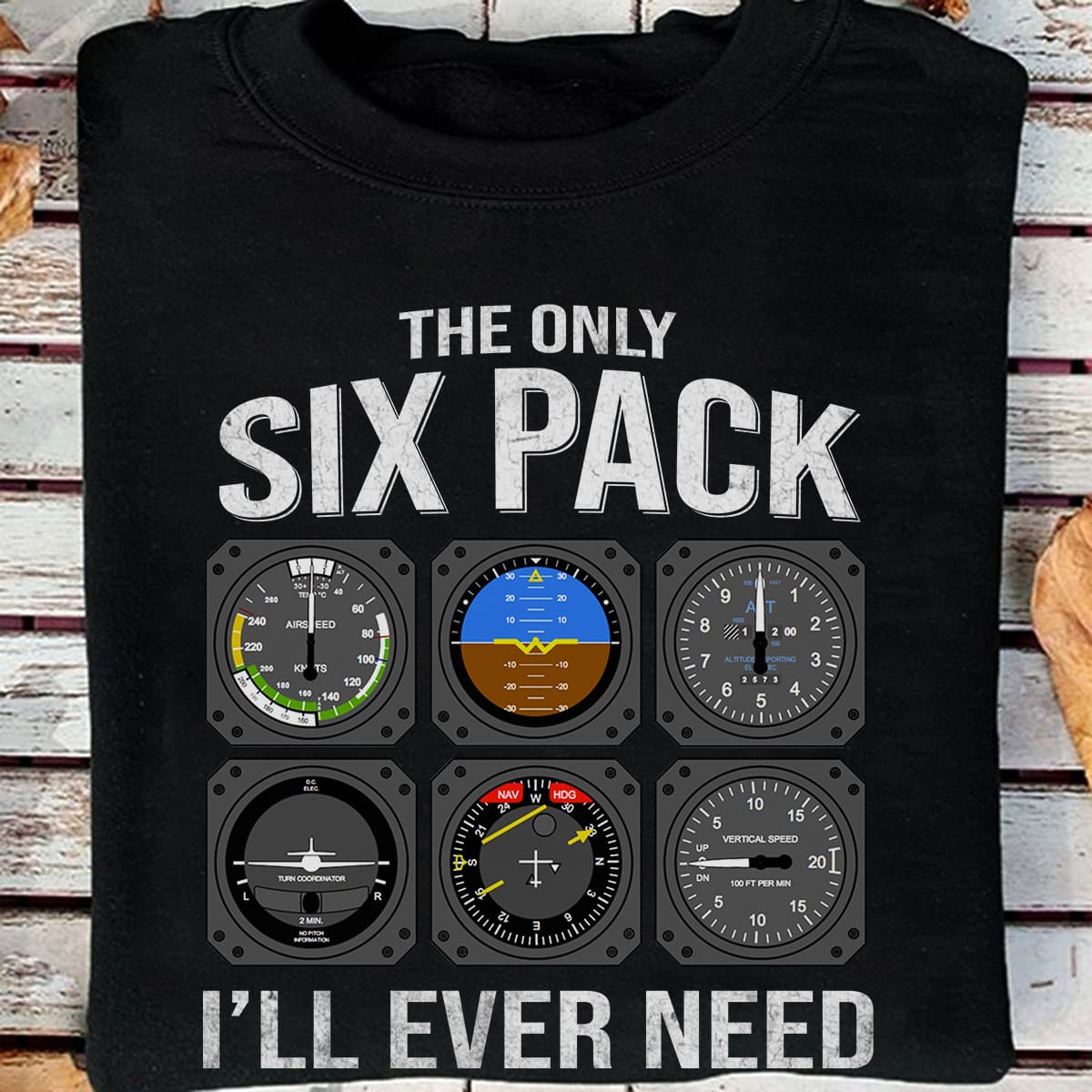 The Only Six Pack I'll Ever Need - Pilot Airplane