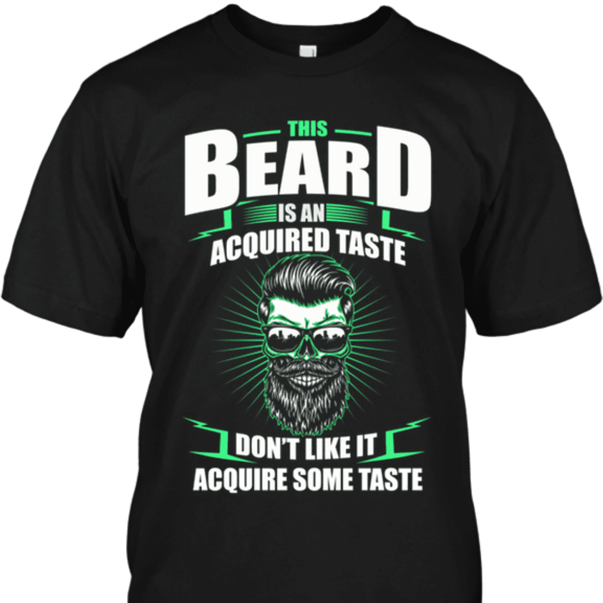 Evil Old Skull - this beard is an acquired taste don't like it acquired taste