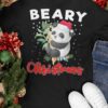 Cute Santa Panda Merry Christmas - Beary Christmas