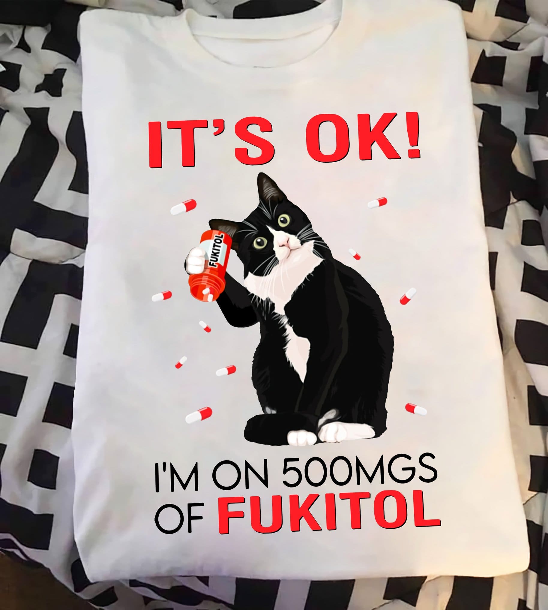 Black Cat Fukitol Pill - It's ok i'm on 500mgs of fukitol