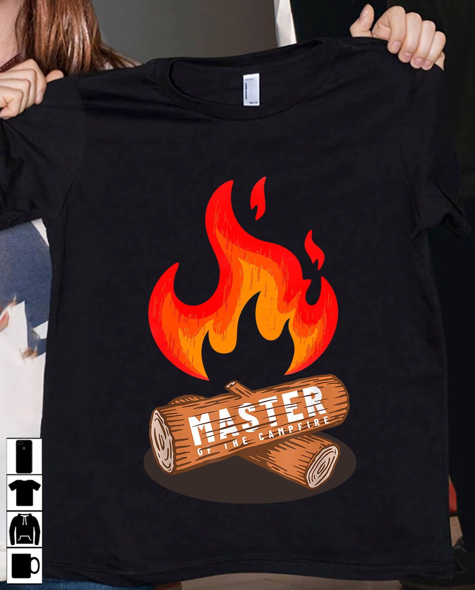 Campfire Graphic T-shirt - Master of the campfire