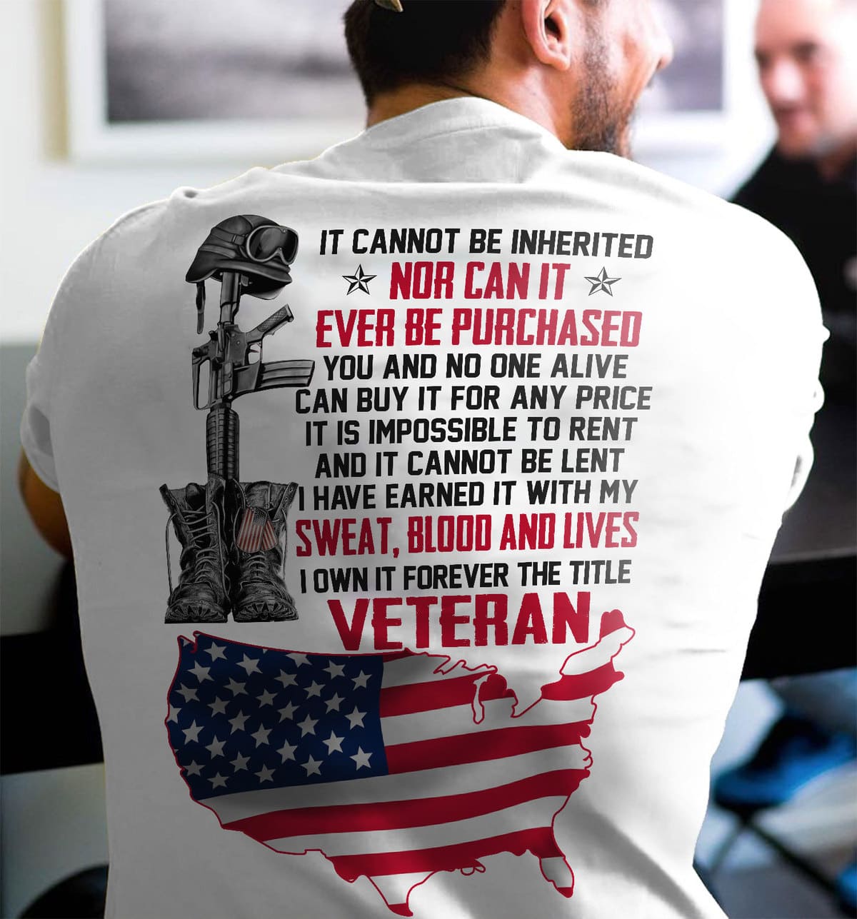America Veteran - It cannot be inherited nor can it ever be purchased you and no one alive can buy it for any price