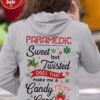 Paramedic The Job Ugly Christmas Sweater - Paramedic sweet but twisted does that make me a candy cane?