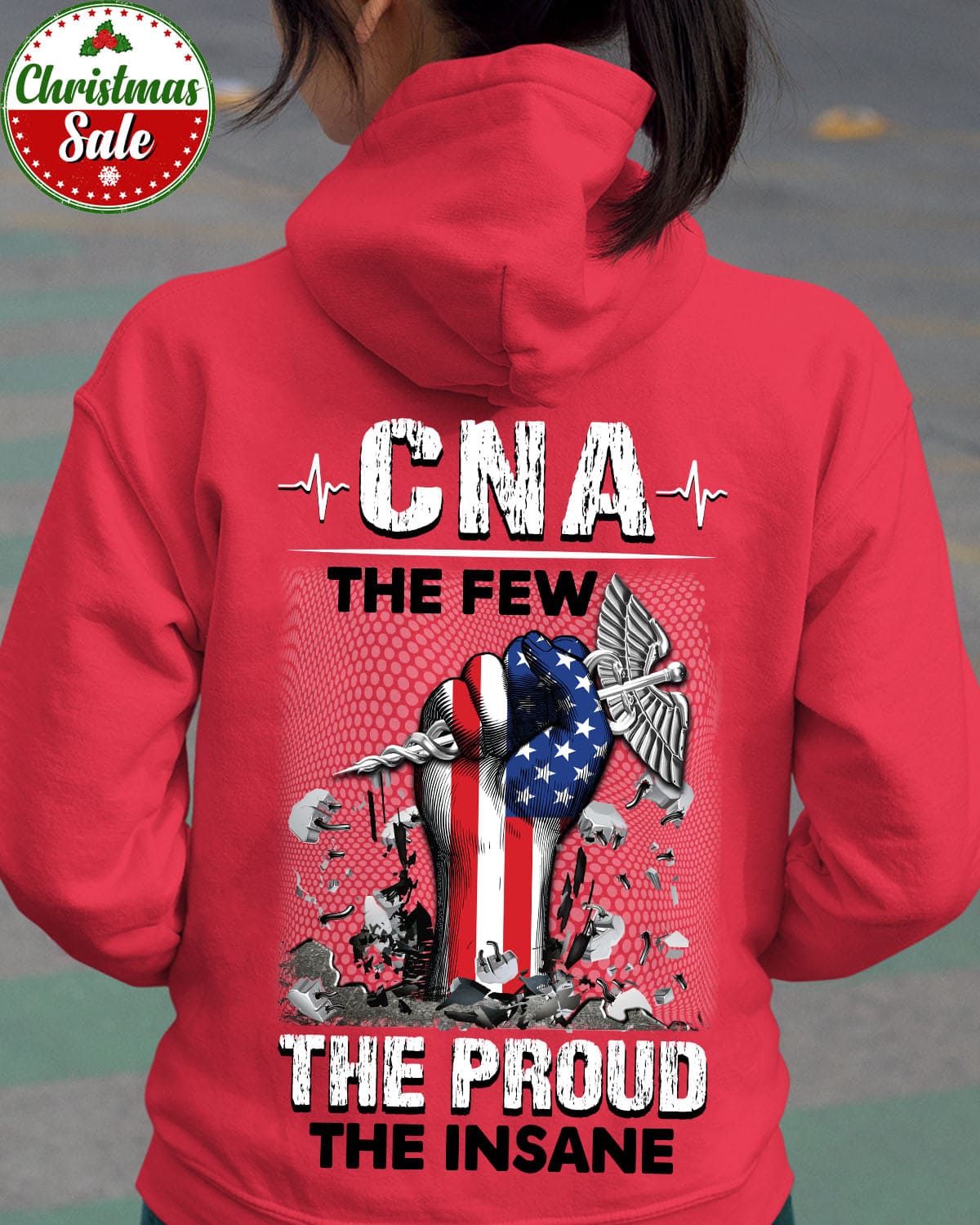 America CNA Symbol Hand - CNA the few the proud the insane
