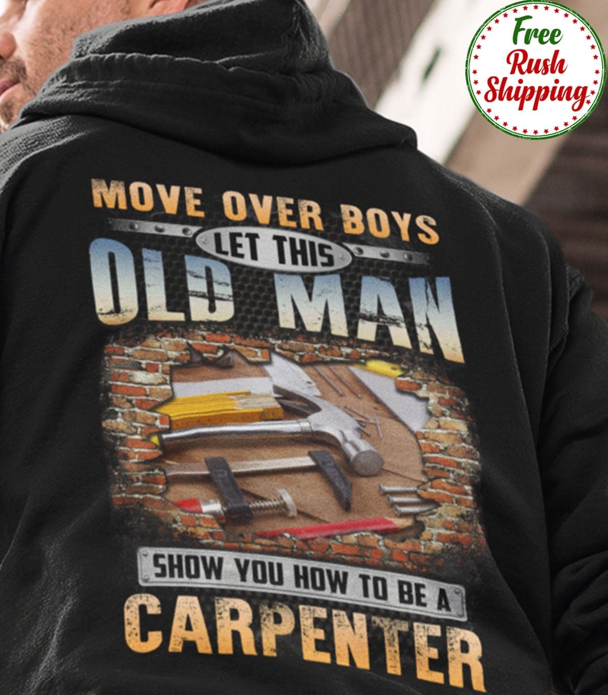 Carpenter Job - Move over boys let this old man show you how to be a carpenter