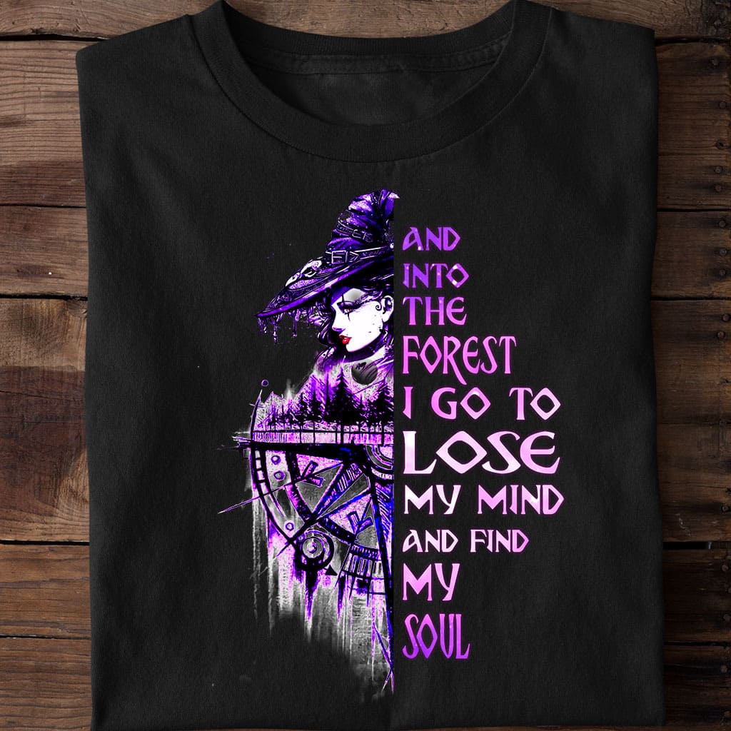 Beautiful Witch Halloween Costume - And into the forest i go to lose my mind and find my soul