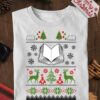 Book Graphic T-shirt Ugly Christmas Sweater