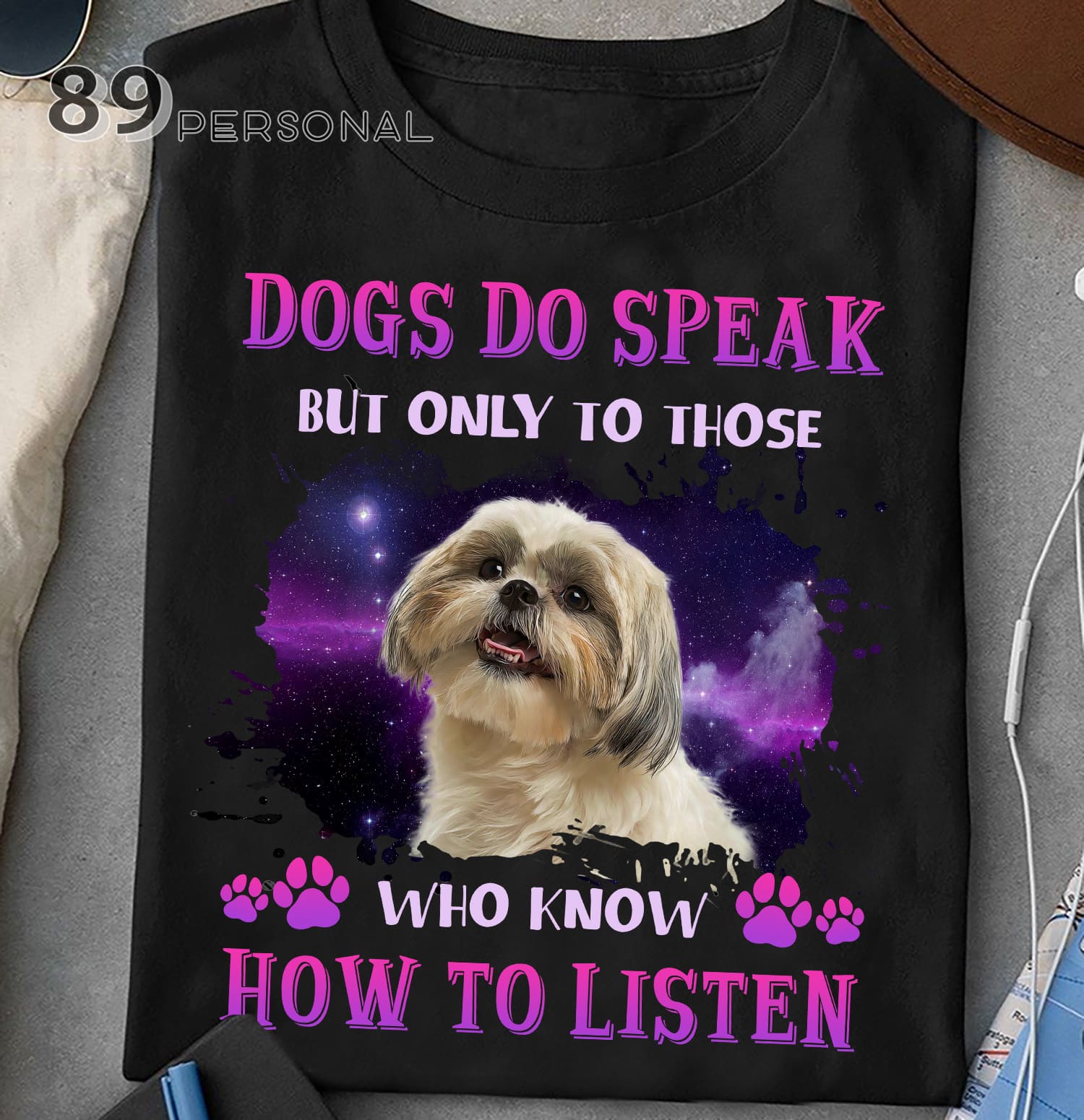 Cute Shih Tzu - Dogs do speak but only to those who know how to listen