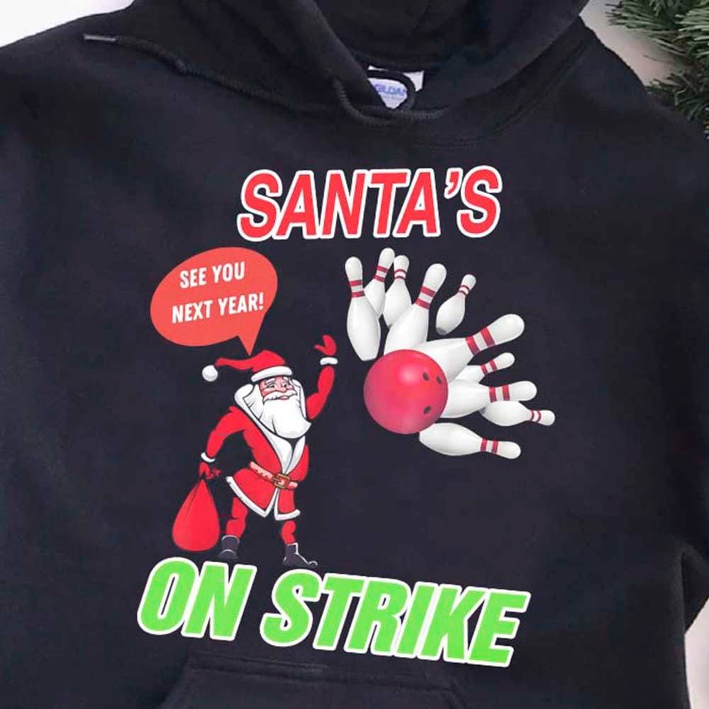 Santa Claus Bowling - Santa's on strike see you next year